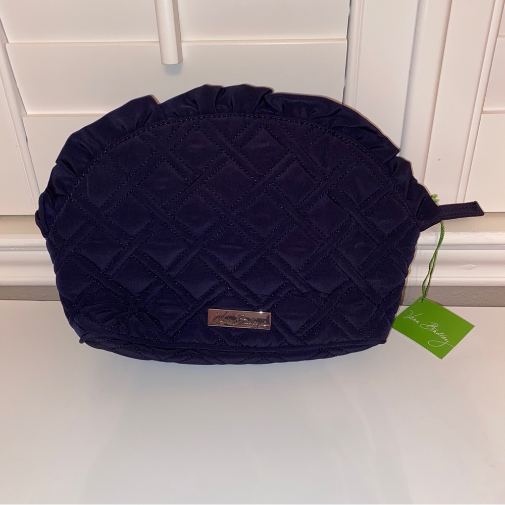 Vera Bradley Large Ruffle Makeup Bag